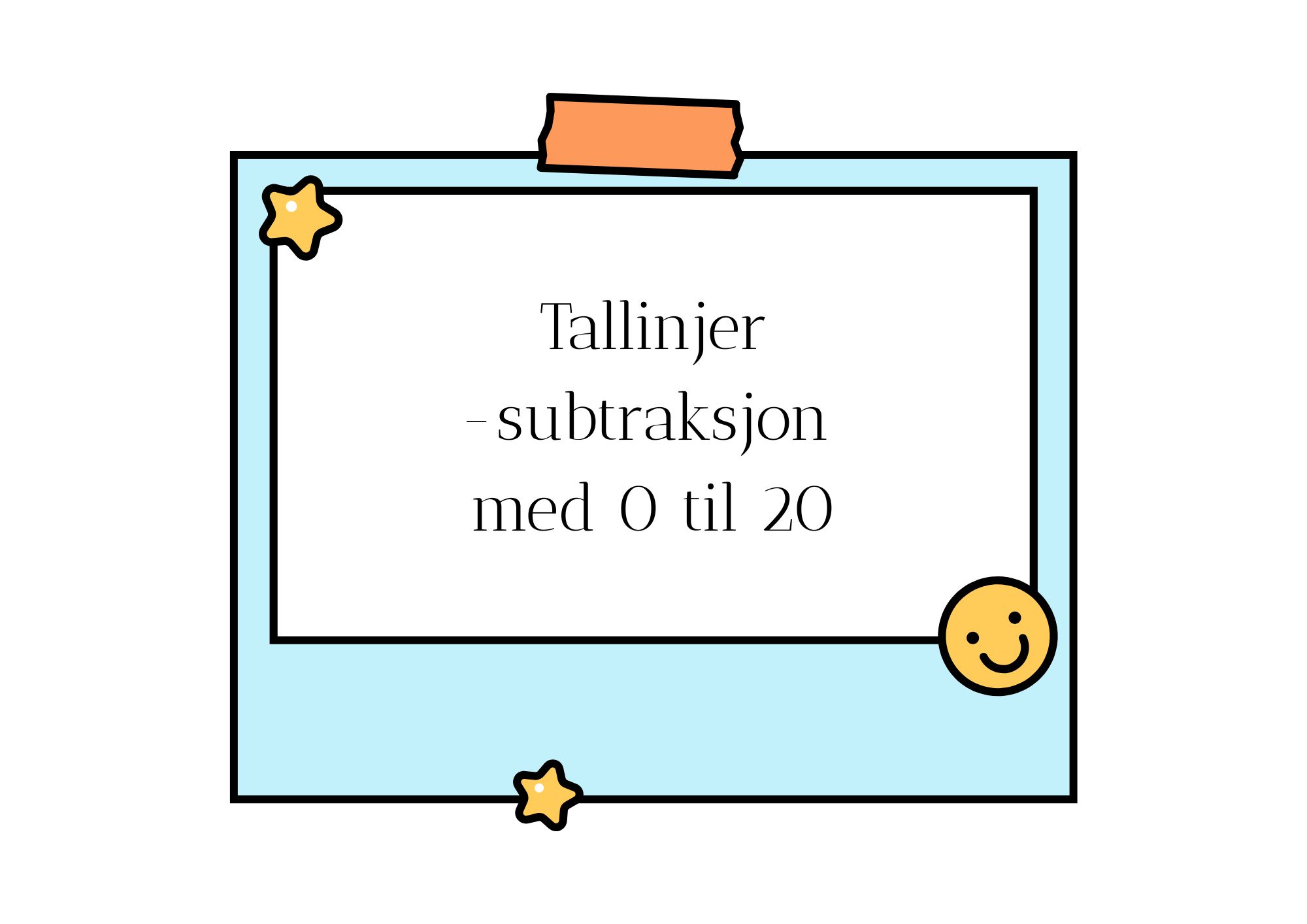 Tallinjer - addisjon og subtraksjon med tallene til 100 - 8 økende nivåer. - Bilde 8