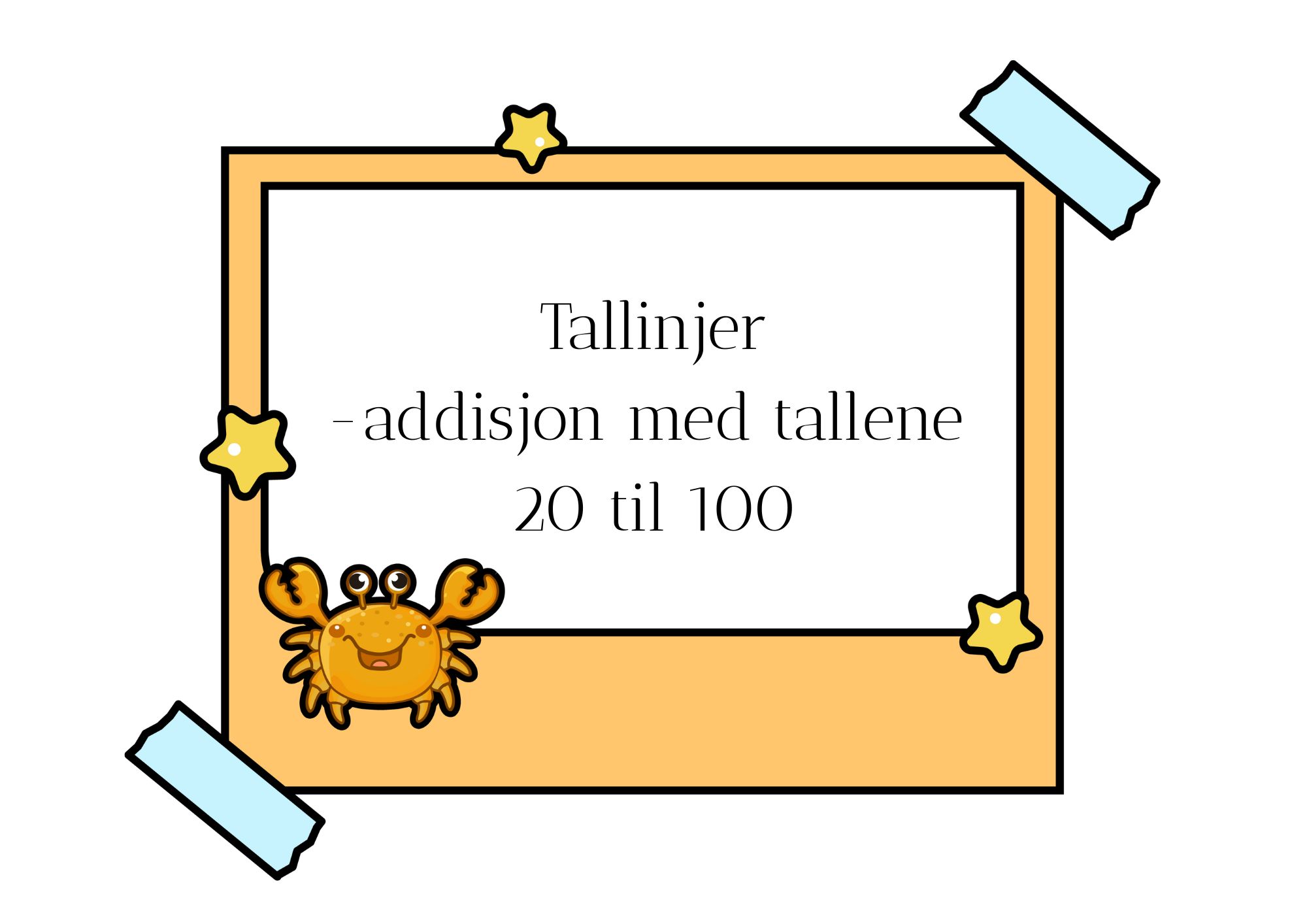Tallinjer - addisjon og subtraksjon med tallene til 100 - 8 økende nivåer. - Bilde 10