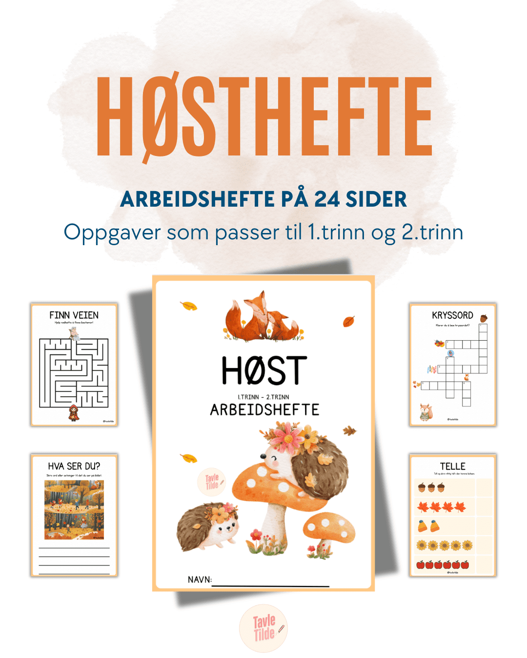 ARBEIDSHEFTE HØST