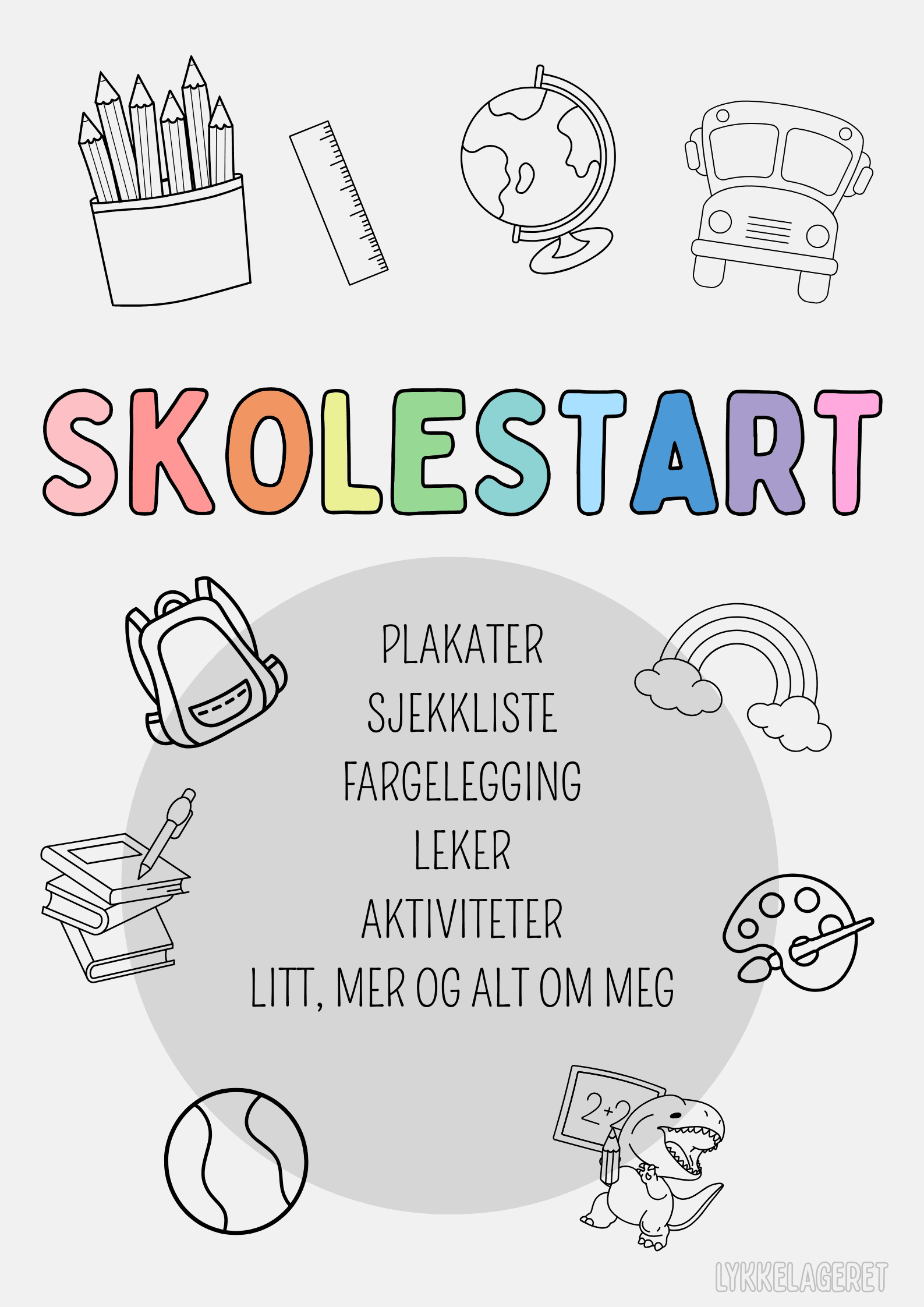 SKOLESTART - Full pakke