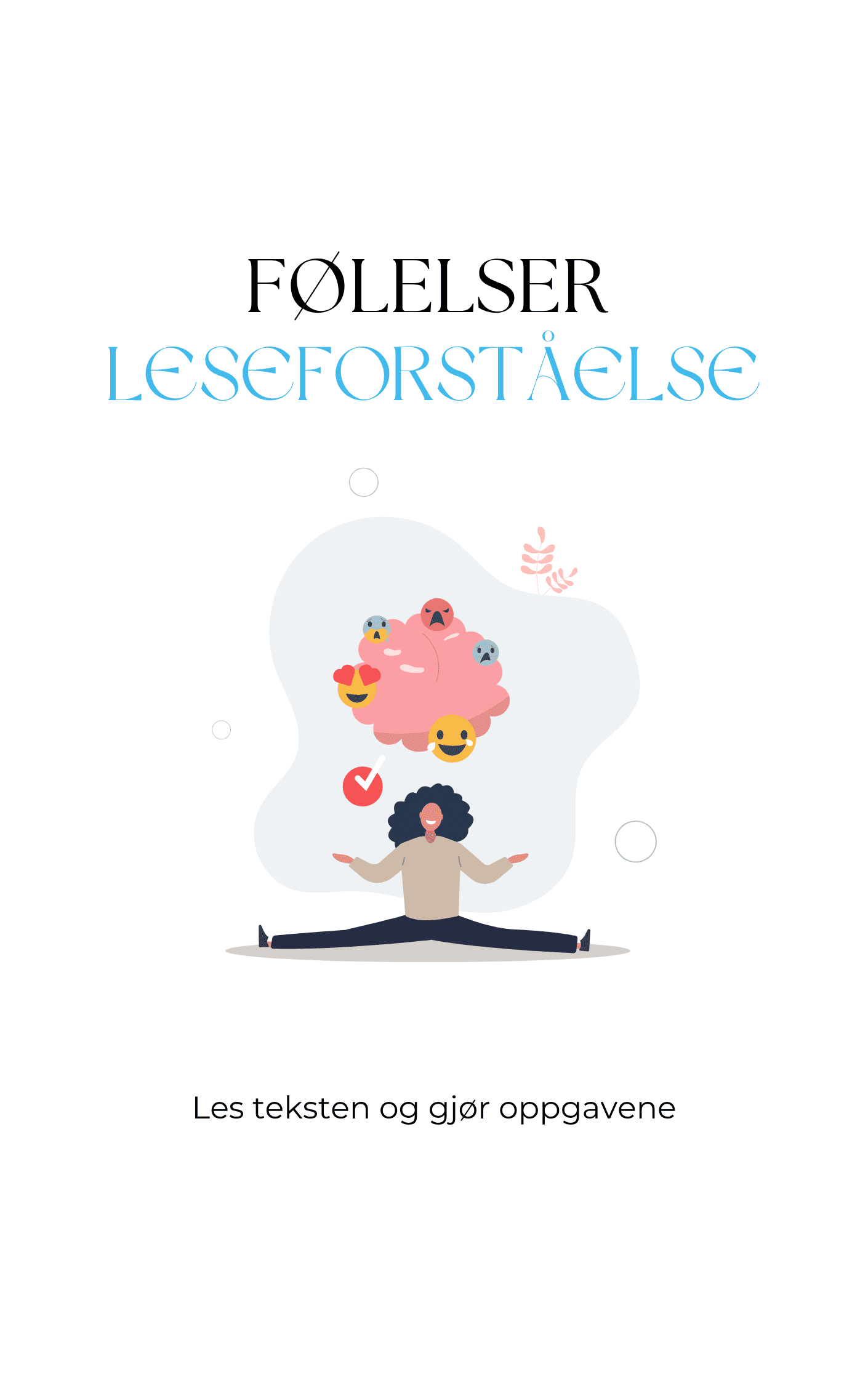 Lese- og oppgavehefte om følelser