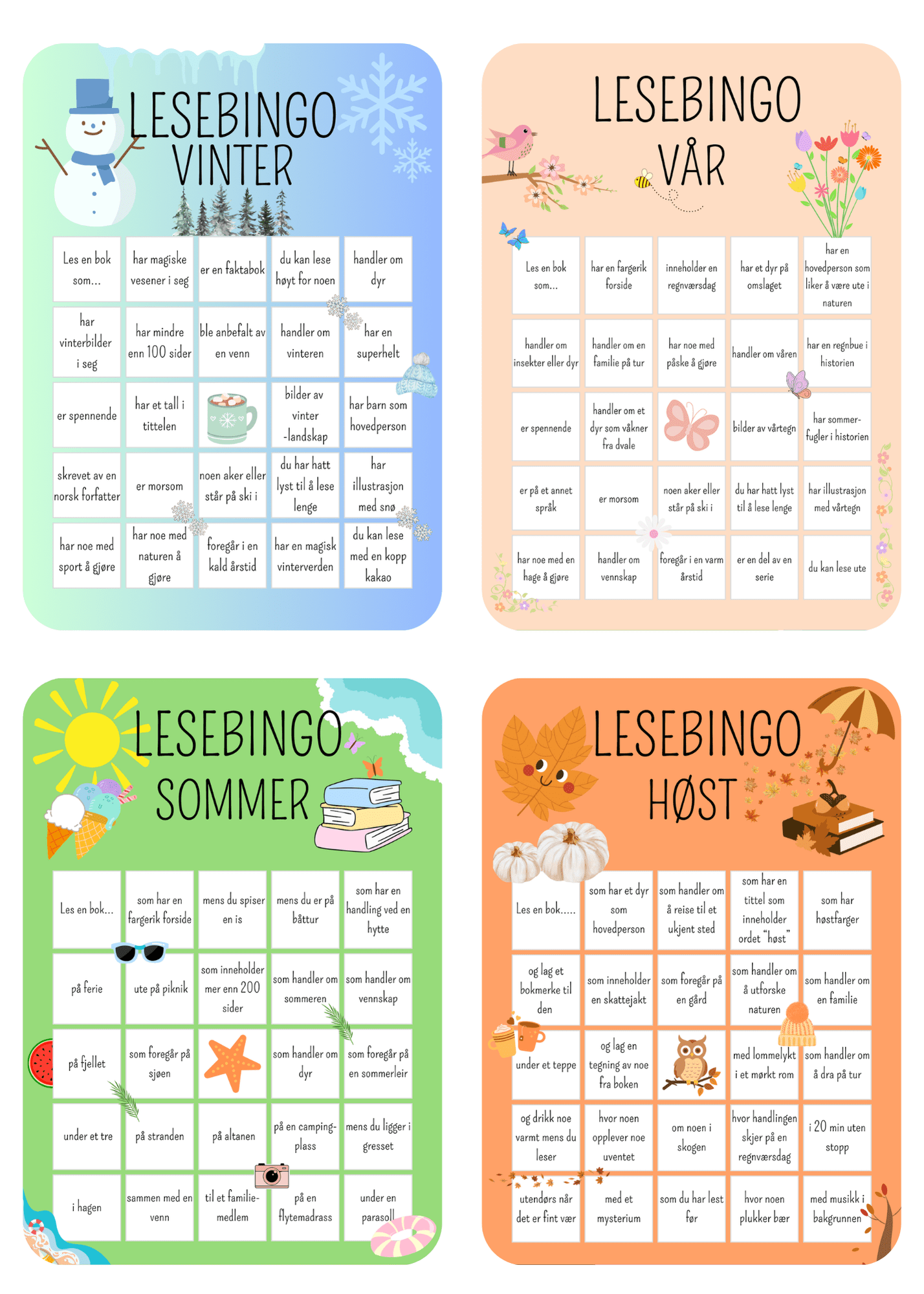 LESEBINGO - Bilde 6
