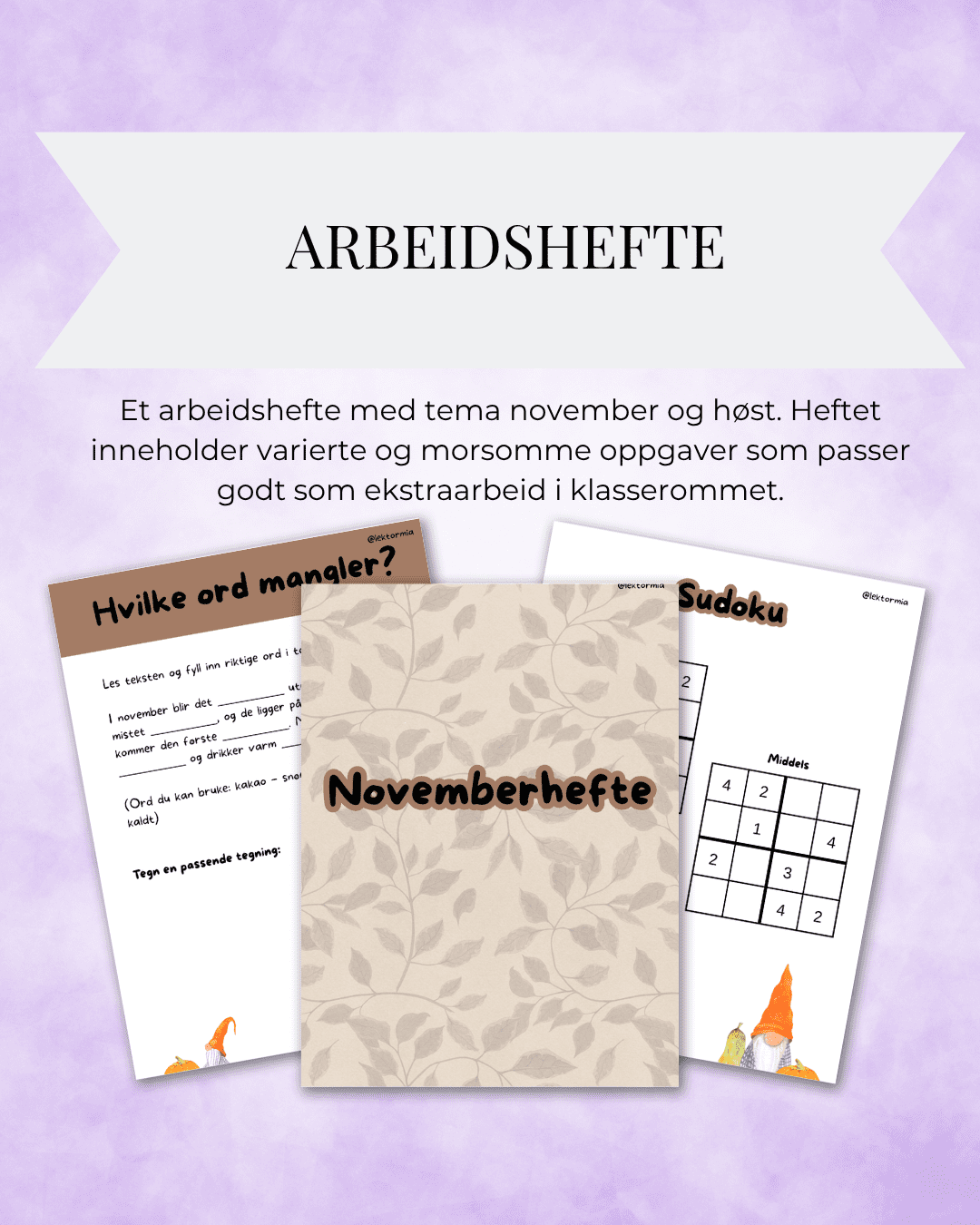 Arbeidshefte november 2025