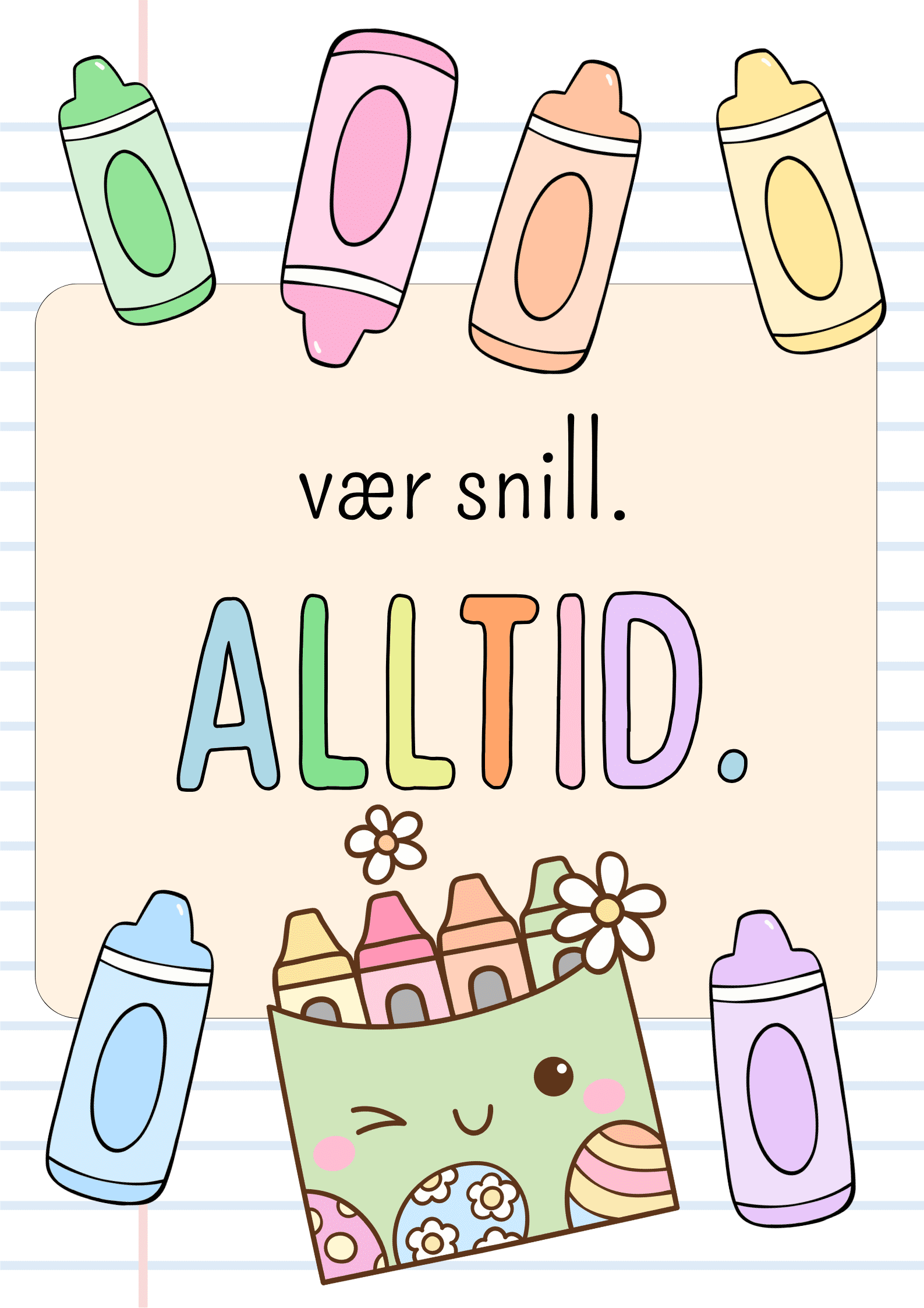 KLASSEROMSDEKOR - BOKMÅL (SLIM FONT) - Bilde 4