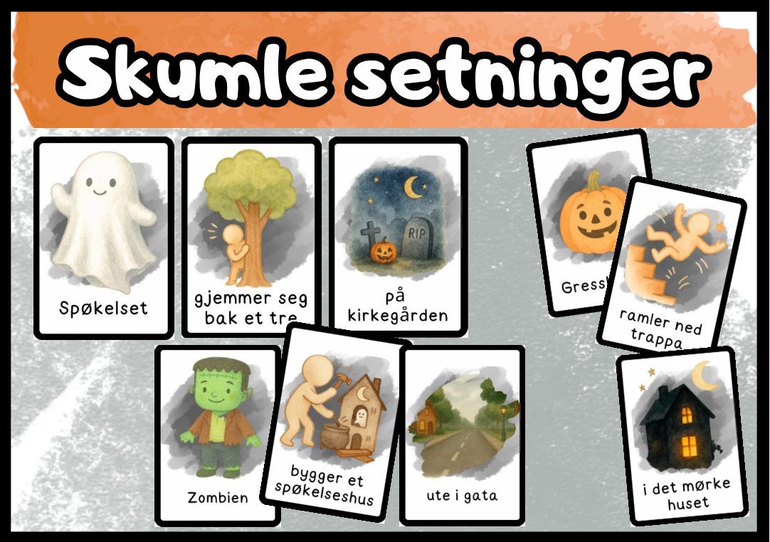Skumle setninger - Halloween