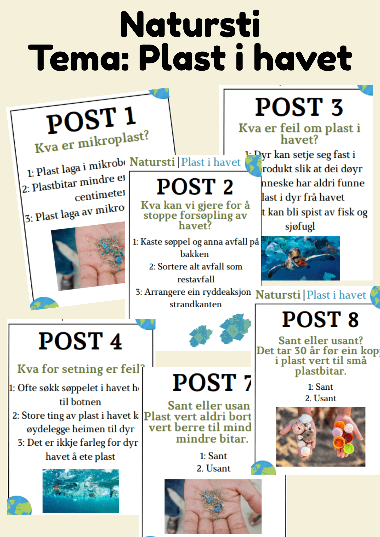 Natursti: Plast i havet