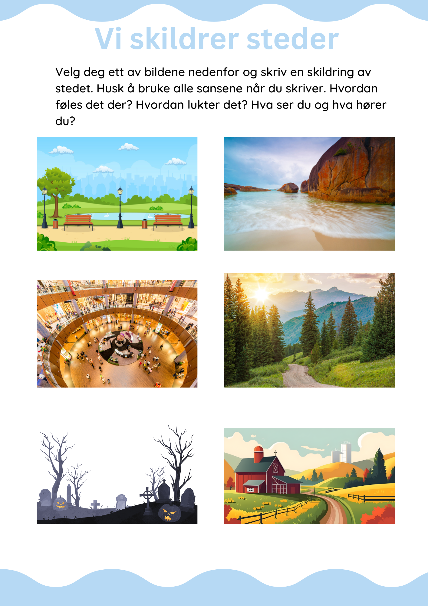 Korte skriveoppgaver og skrivestartere - Bilde 2