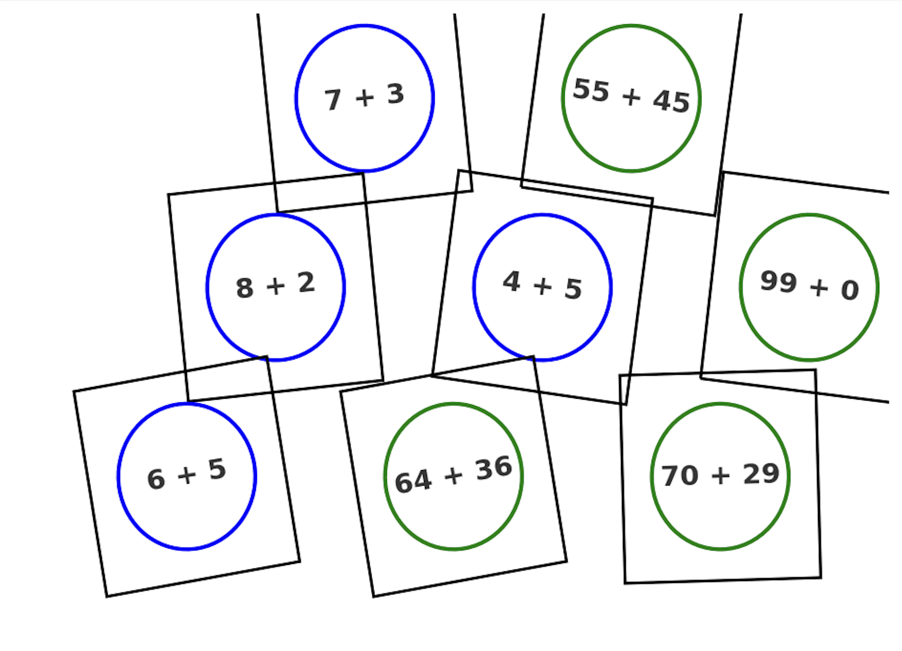 Tiervenn- og Hundrevenn-jakten – To hoderegningsspill (48 + 48 kort) - ca 1.-4.trinn - spesialundervisning