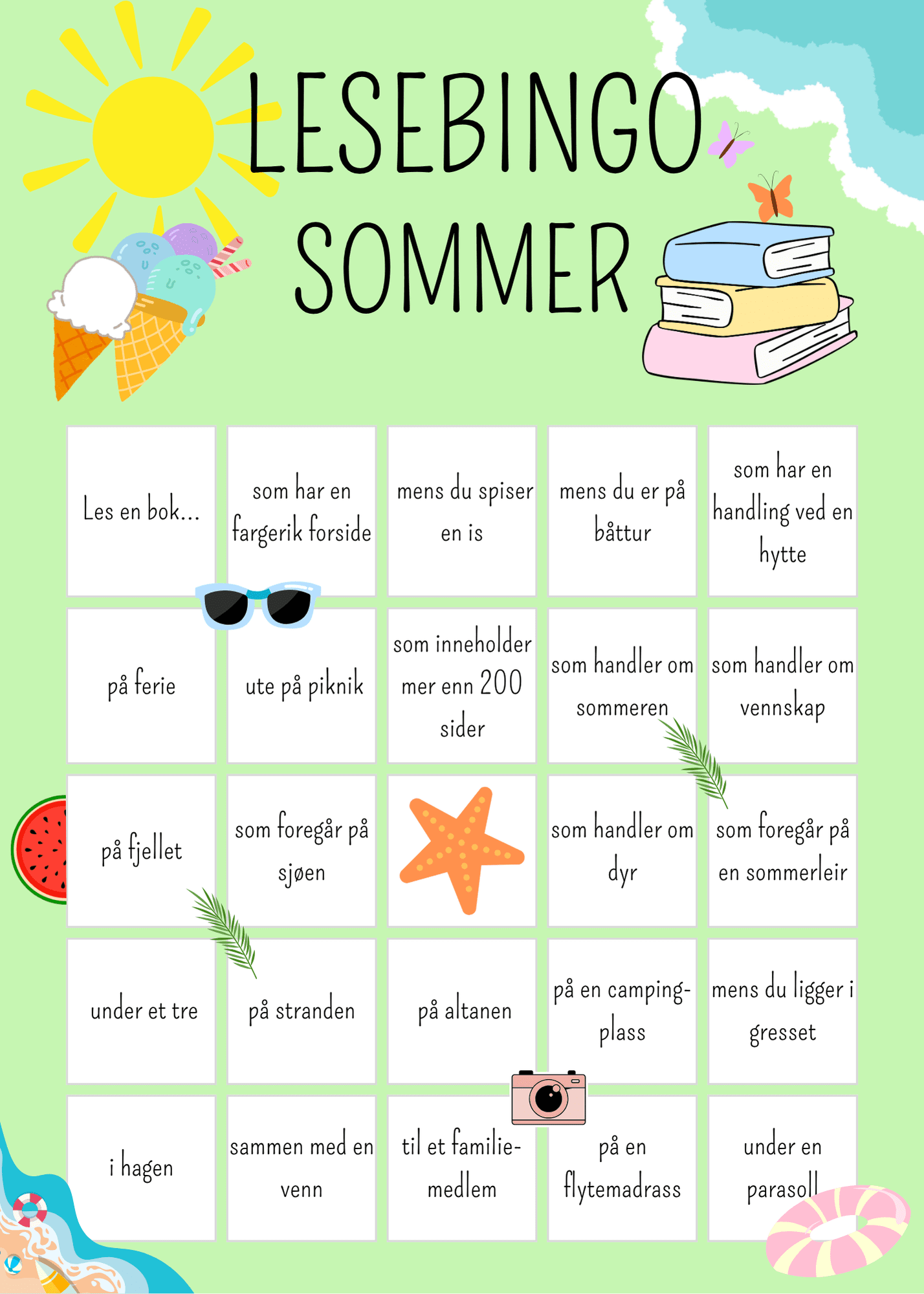 LESEBINGO - Bilde 2
