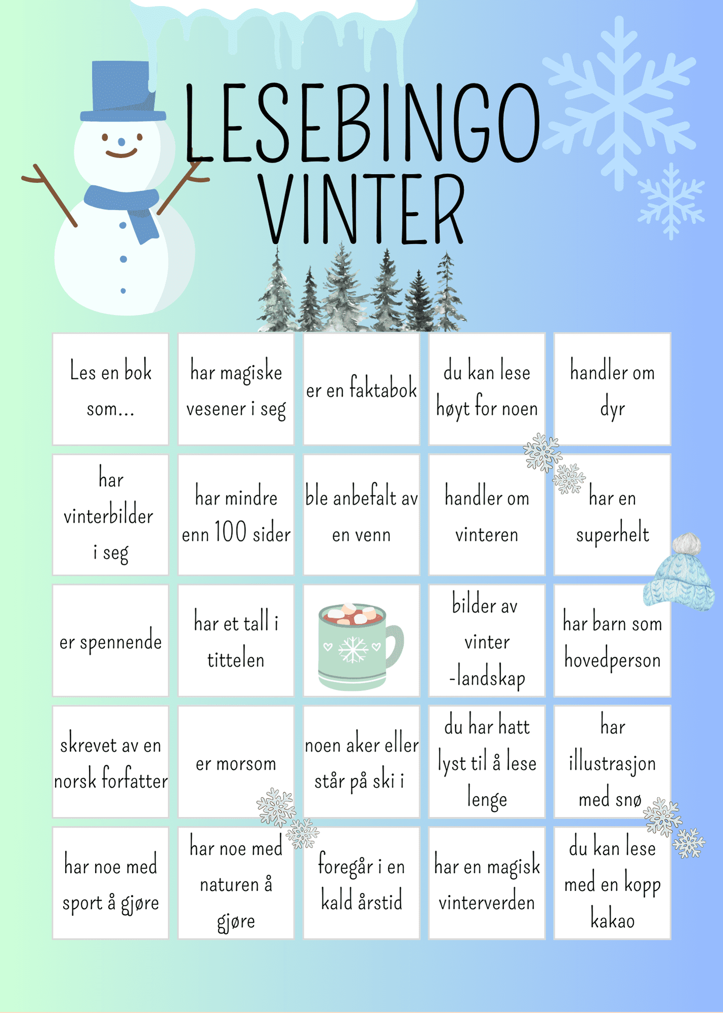 LESEBINGO - Bilde 3