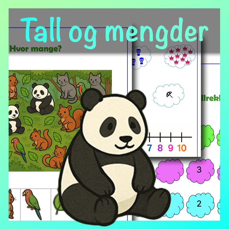 123 Tall og mengder – Hefte