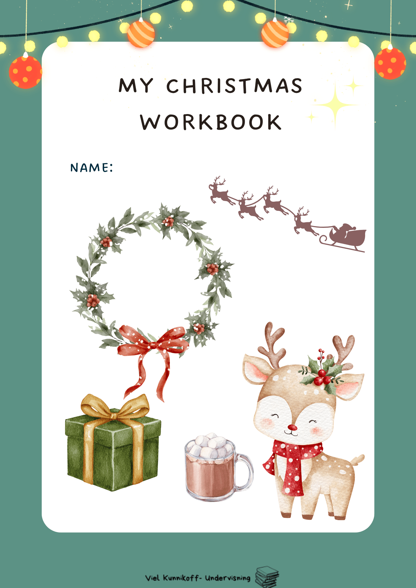 Christmas workbook