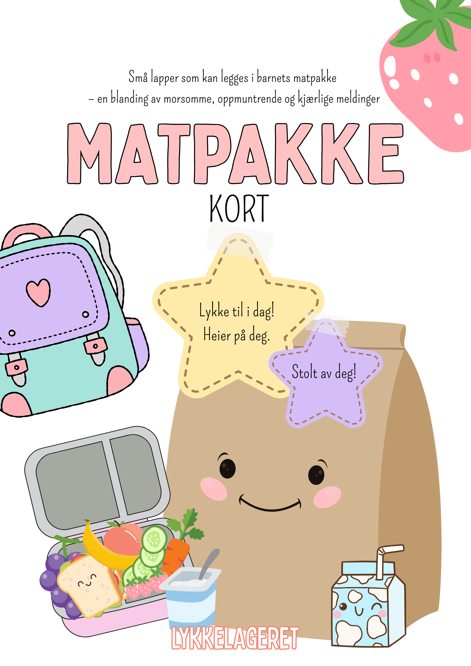 MATPAKKE - KORT TIL OPPMUNTRING