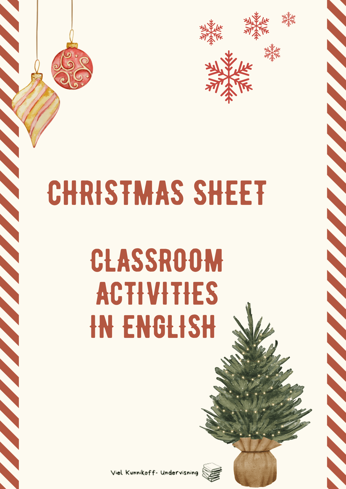 Christmas sheet - english