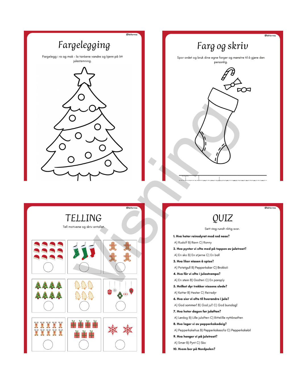 Arbeidshefte JUL - Bilde 2