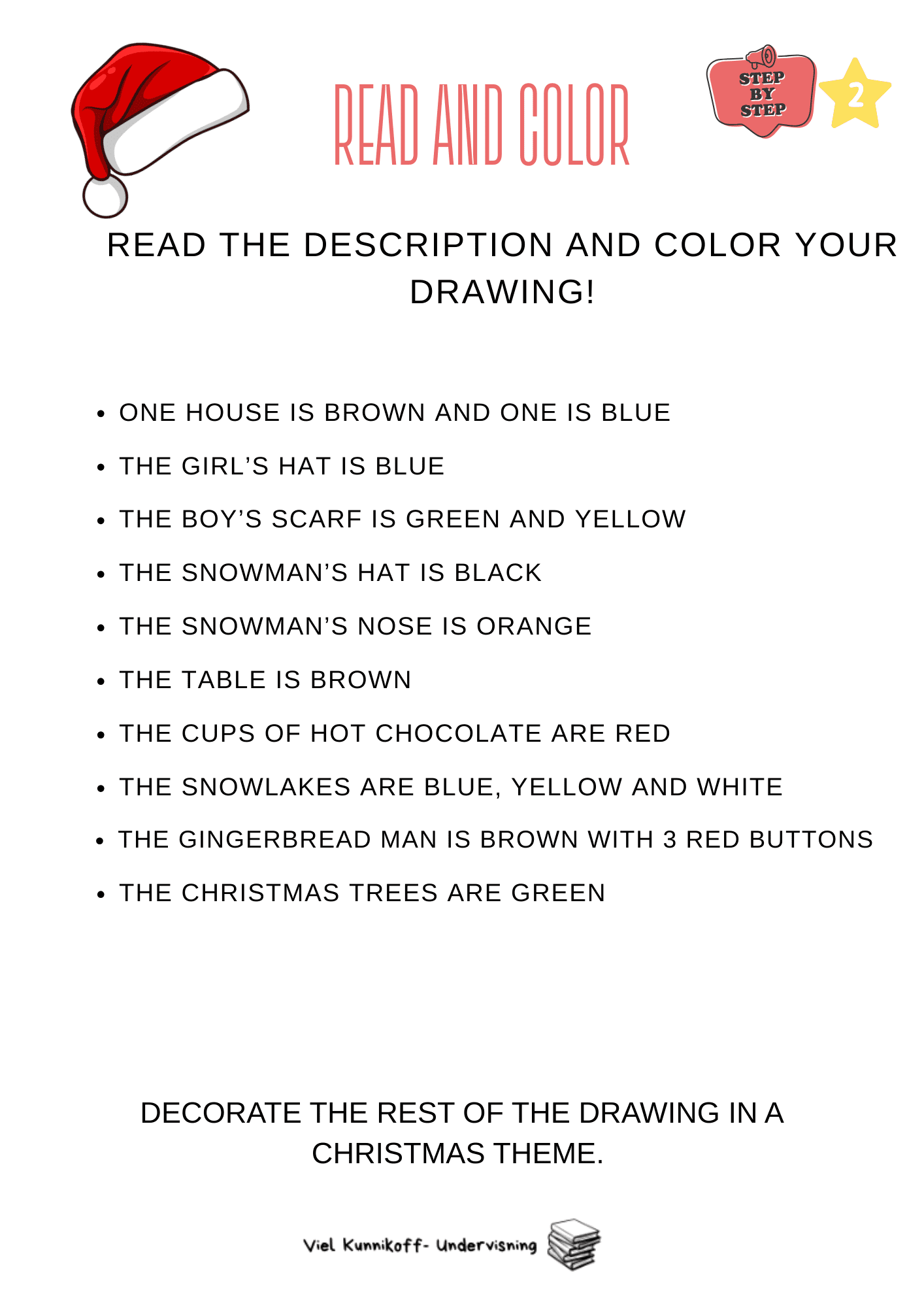 December drawing- lesebestilling - Bilde 3