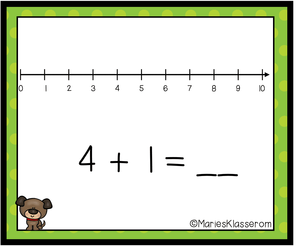 PLUSSKORT med terninger og tallinje - Bilde 2