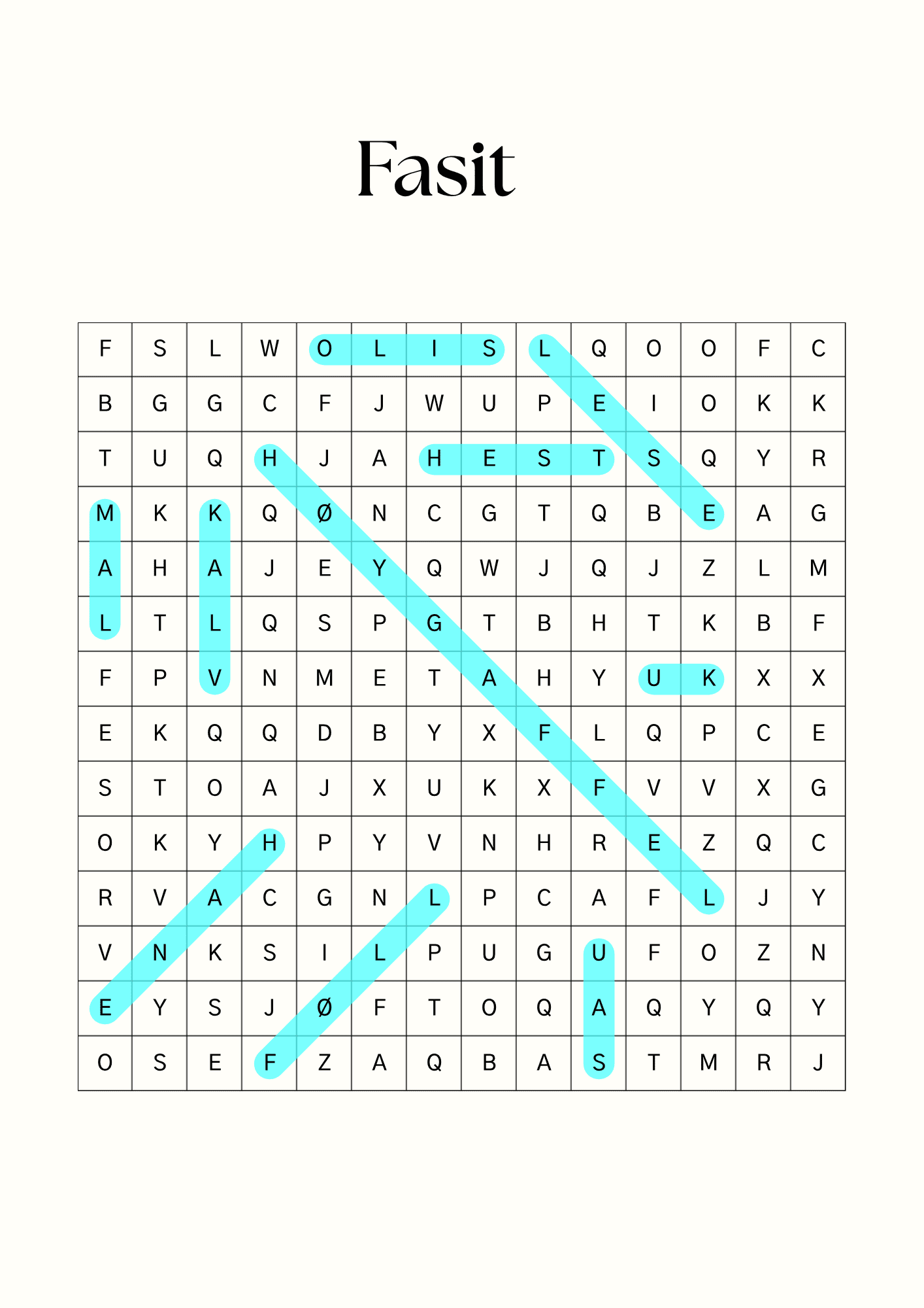 Ordkryss og kryssord med bondegårdstema (enkel) - Bilde 2