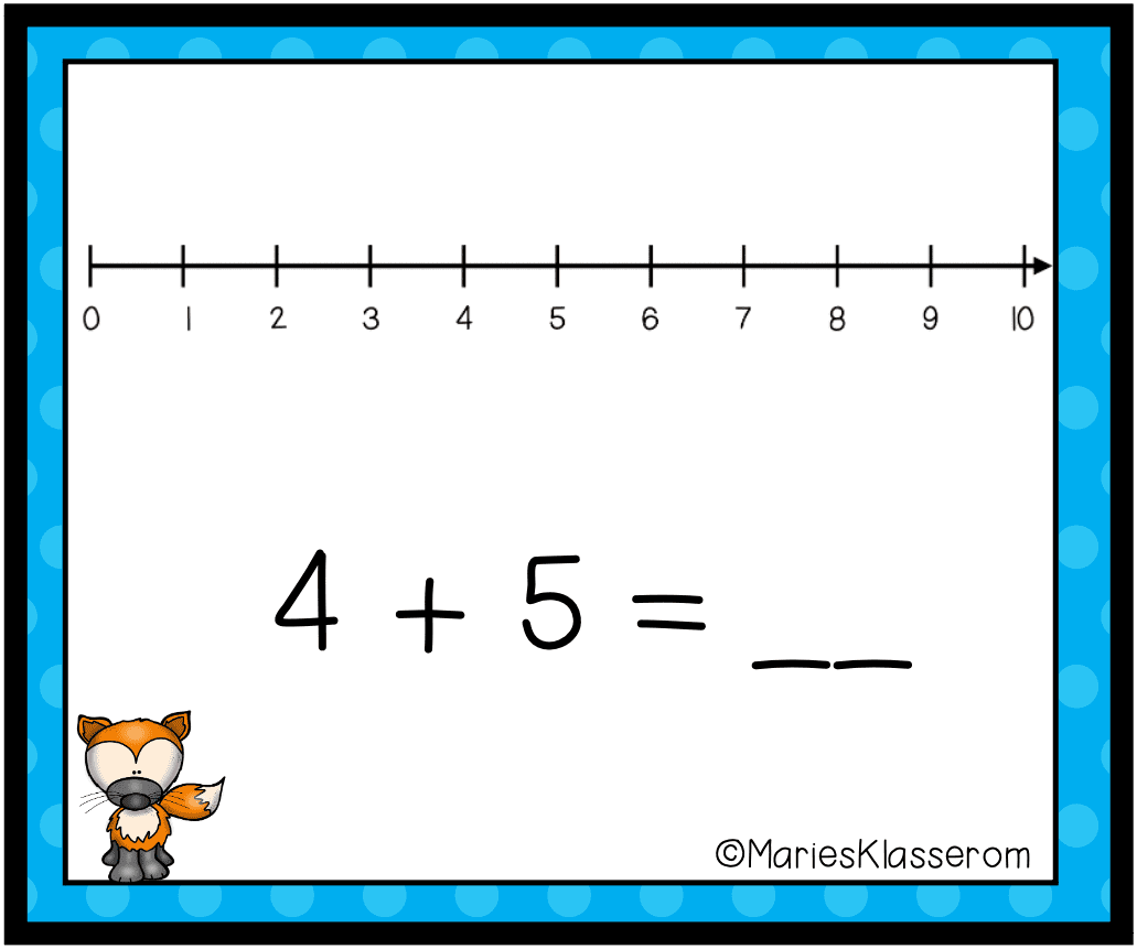 PLUSSKORT med terninger og tallinje - Bilde 3