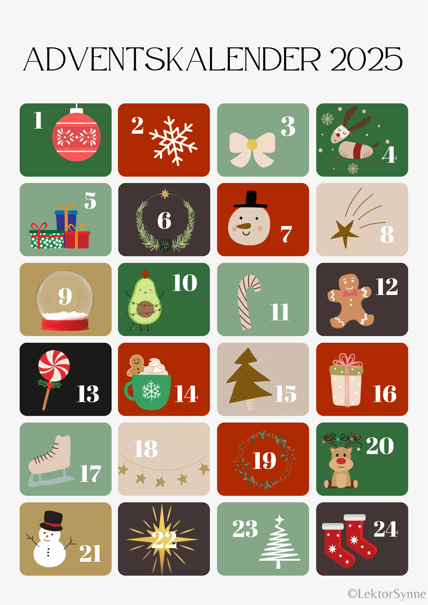 Adventskalender 2025 - Bilde 2