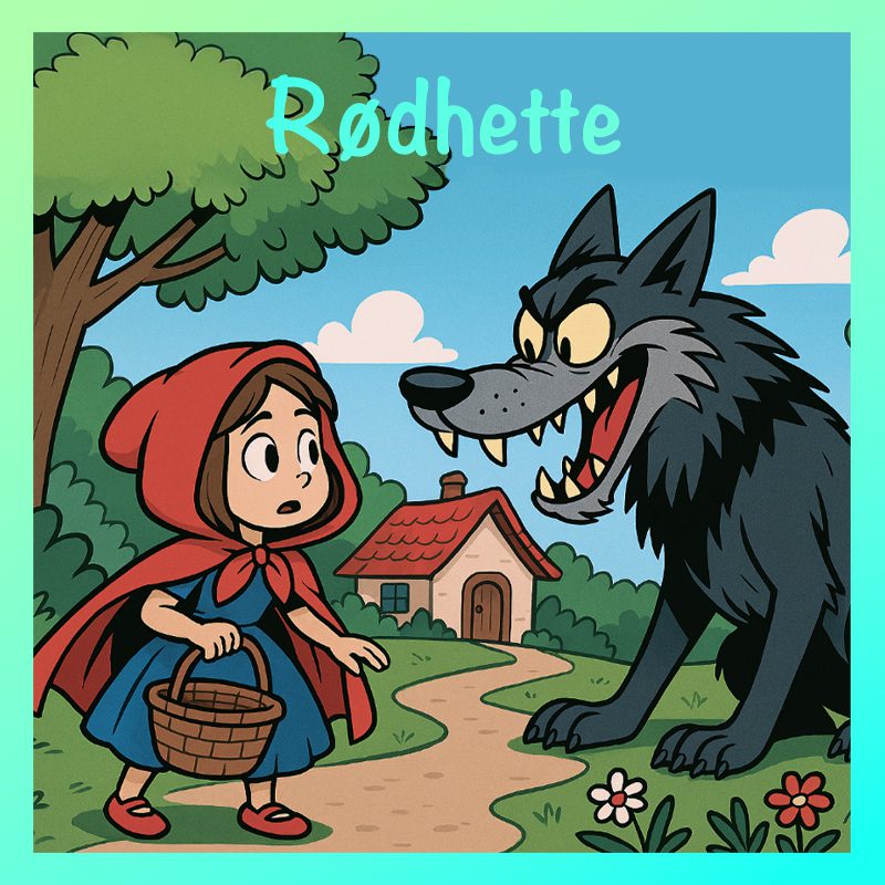ABC Eventyr – Rødhette og ulven