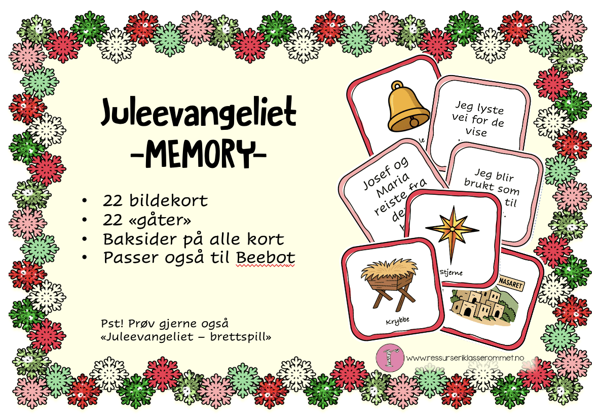 Juleevangeliet - memory - Bilde 4
