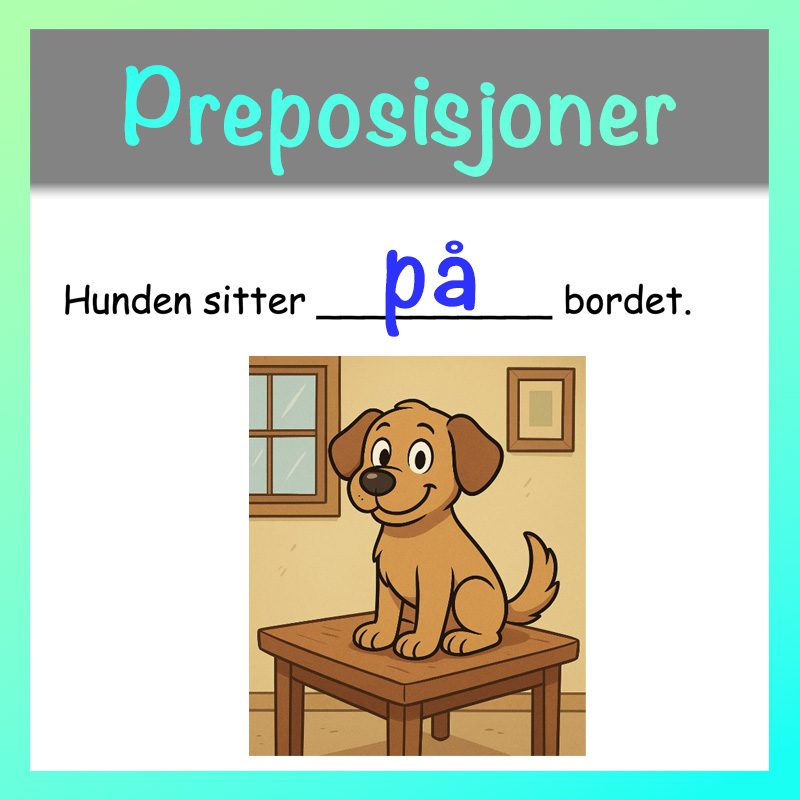 ABC Preposisjoner