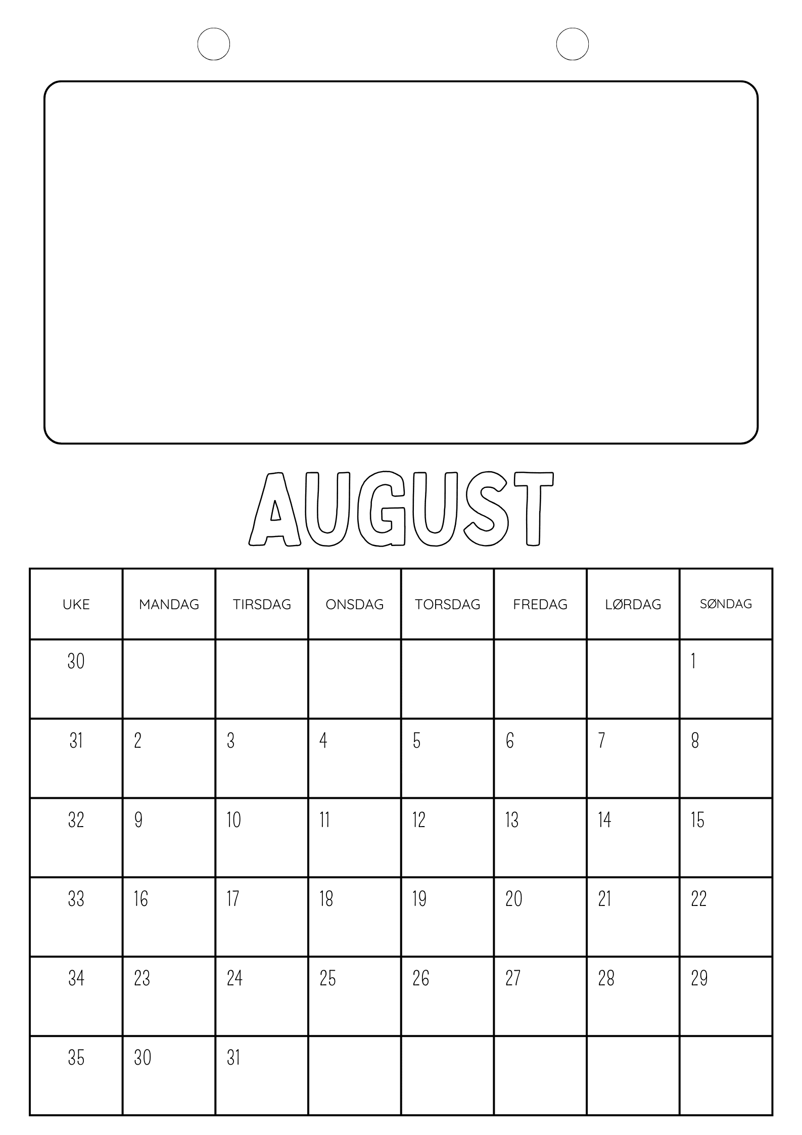 ÅRSKALENDER - Bilde 8