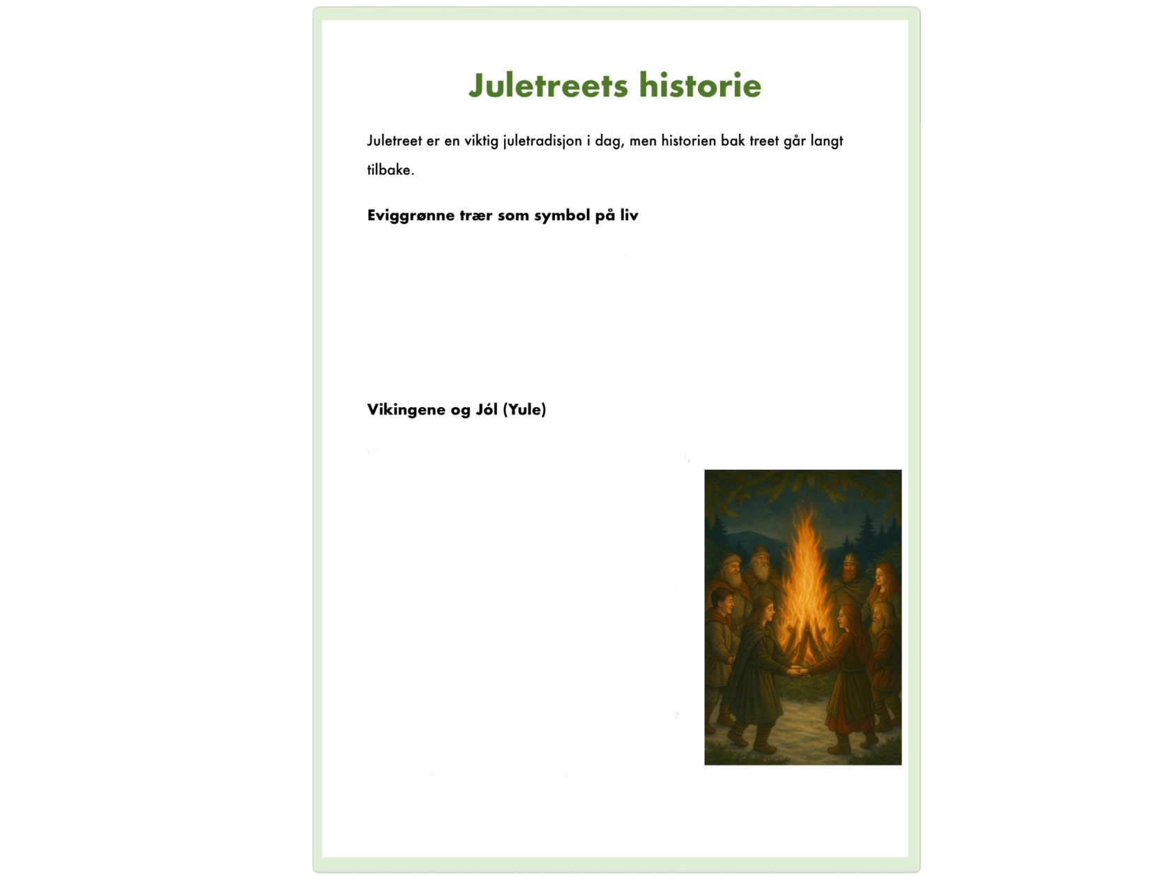 Juletreets historie - Bilde 2