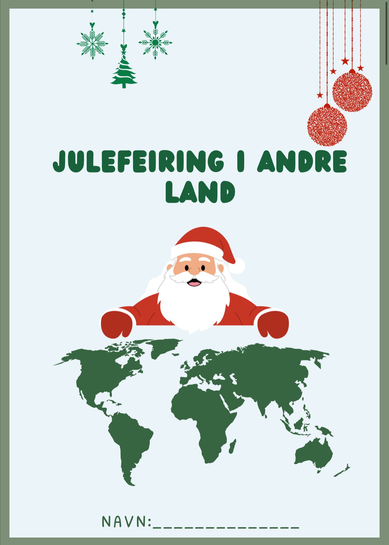 Julefeiring i andre land Del 2