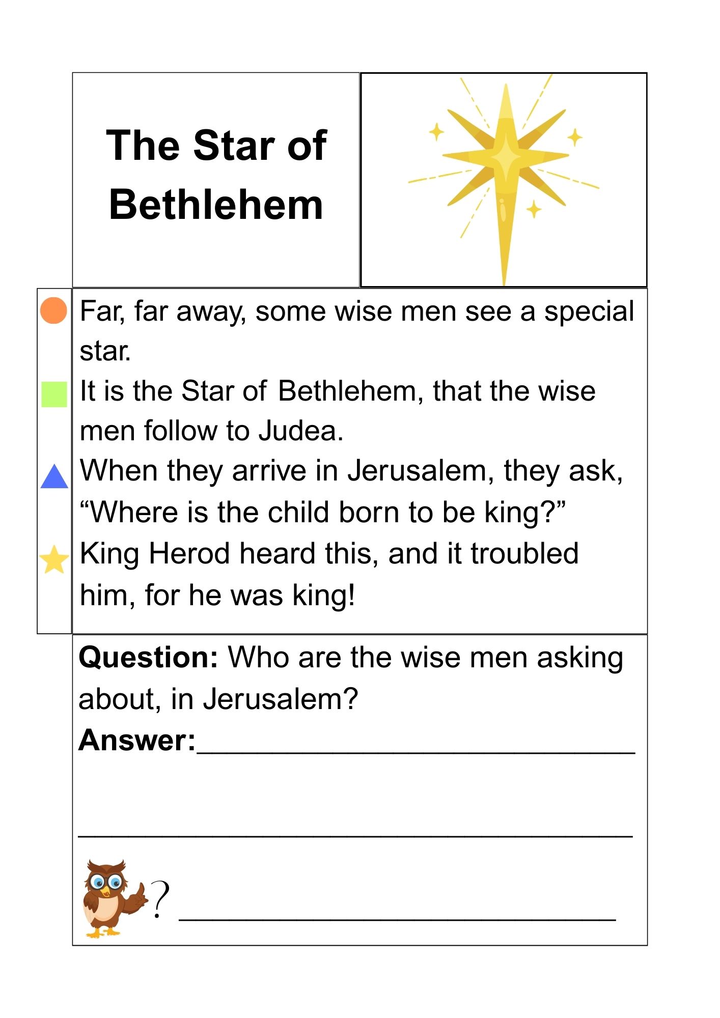 Read & answer 7 - short text assignments - The christmas gospel - Bilde 4