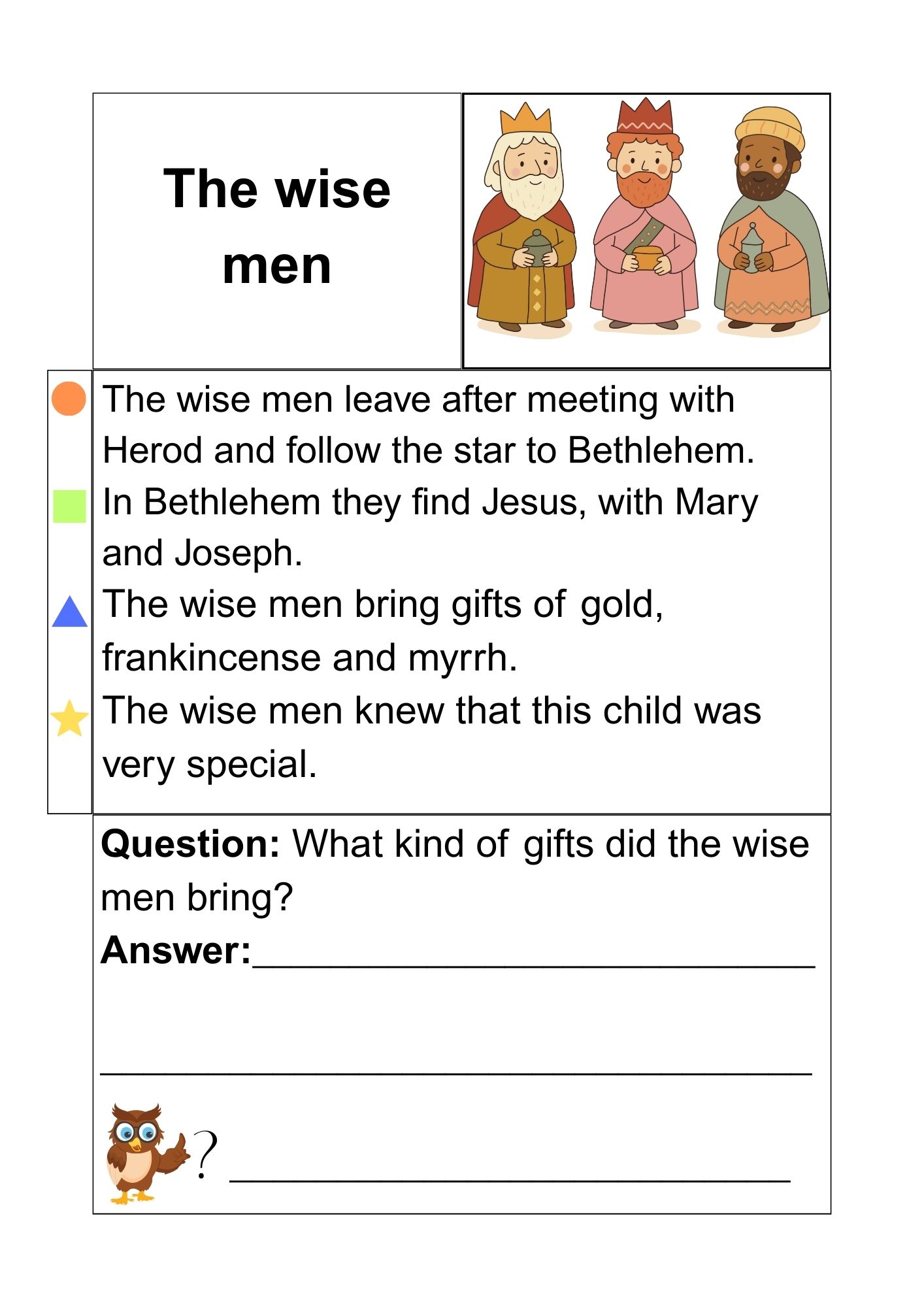 Read & answer 7 - short text assignments - The christmas gospel - Bilde 5