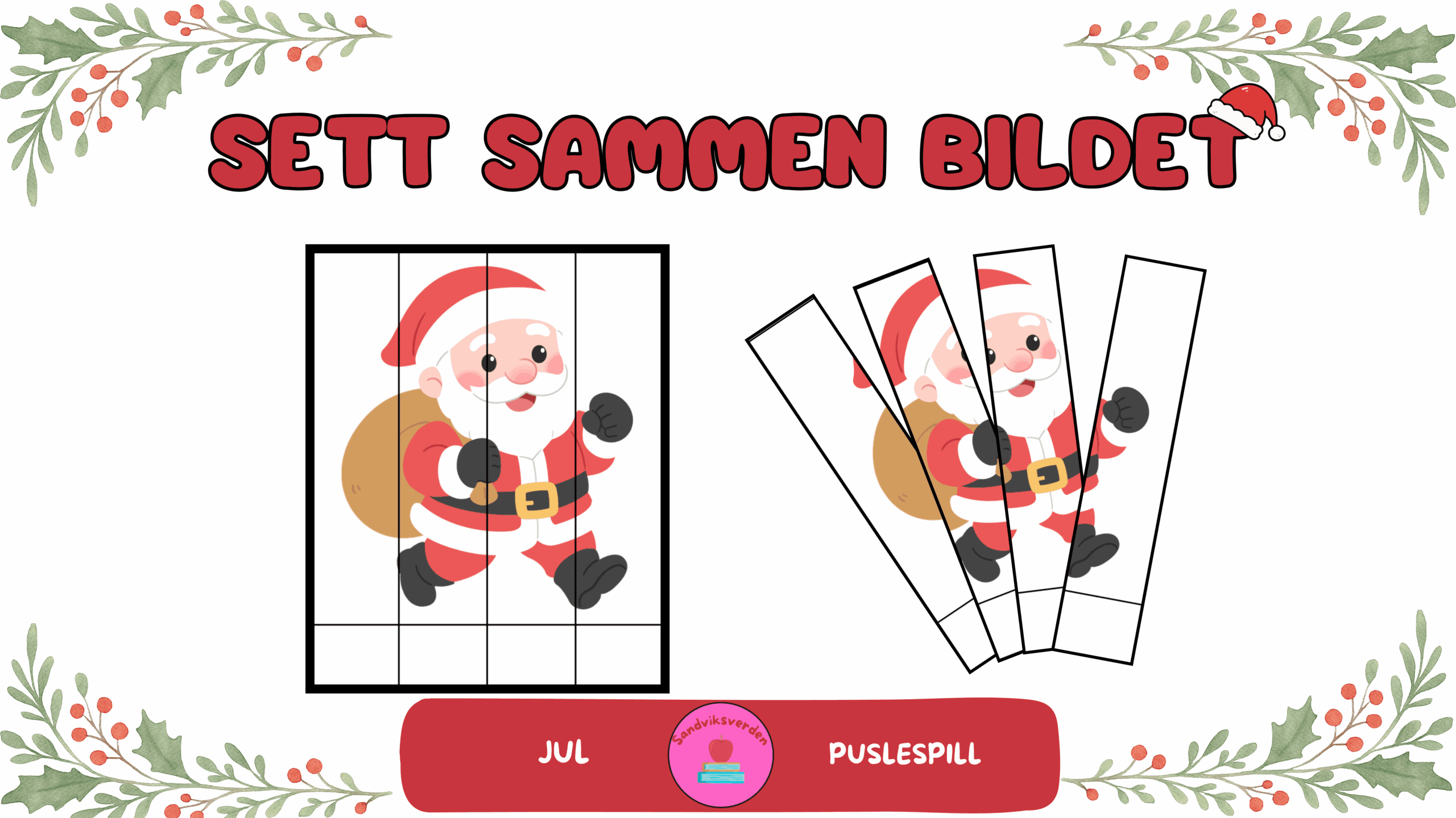 Sett sammen bildet-Jul