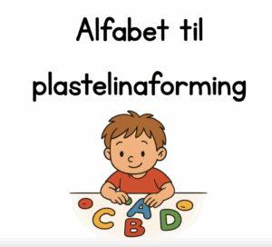 Alfabet til plastelina