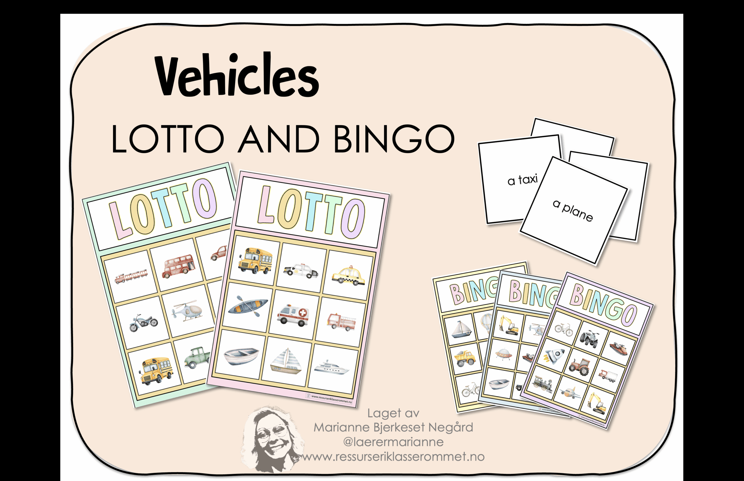 Vehicles LOTTO and BINGO