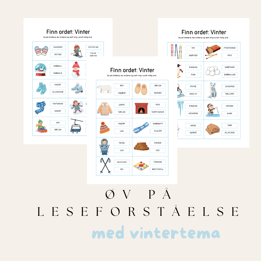 Finn ordet (leseforståelse)