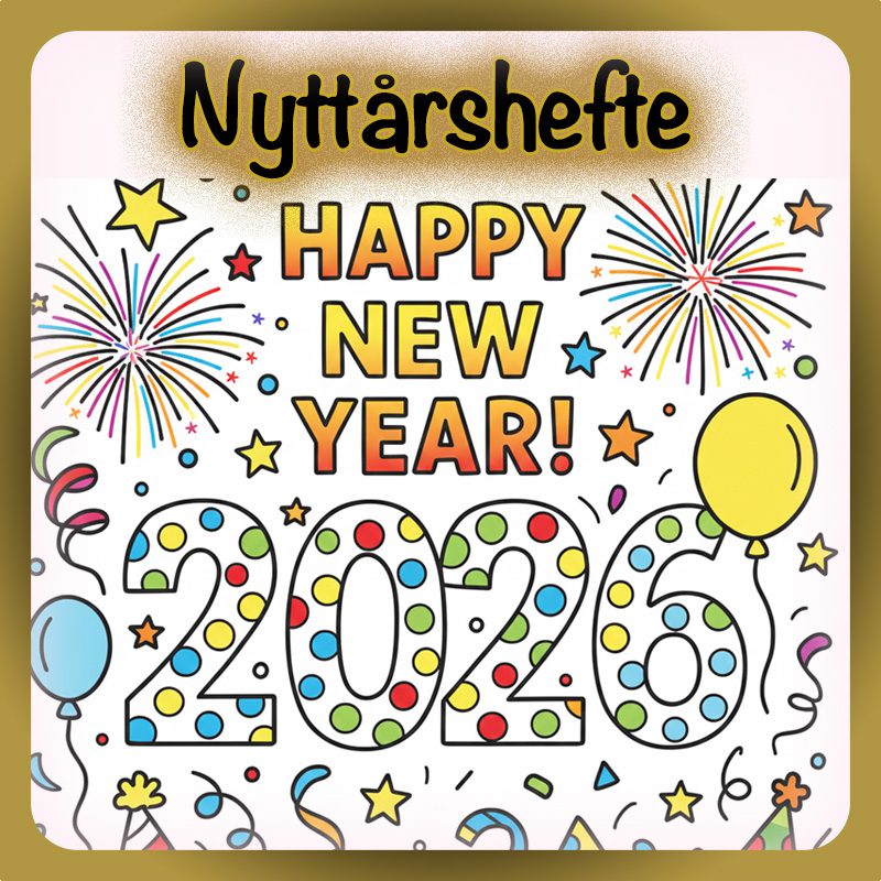 123ABC Nyttårshefte – Matematikk