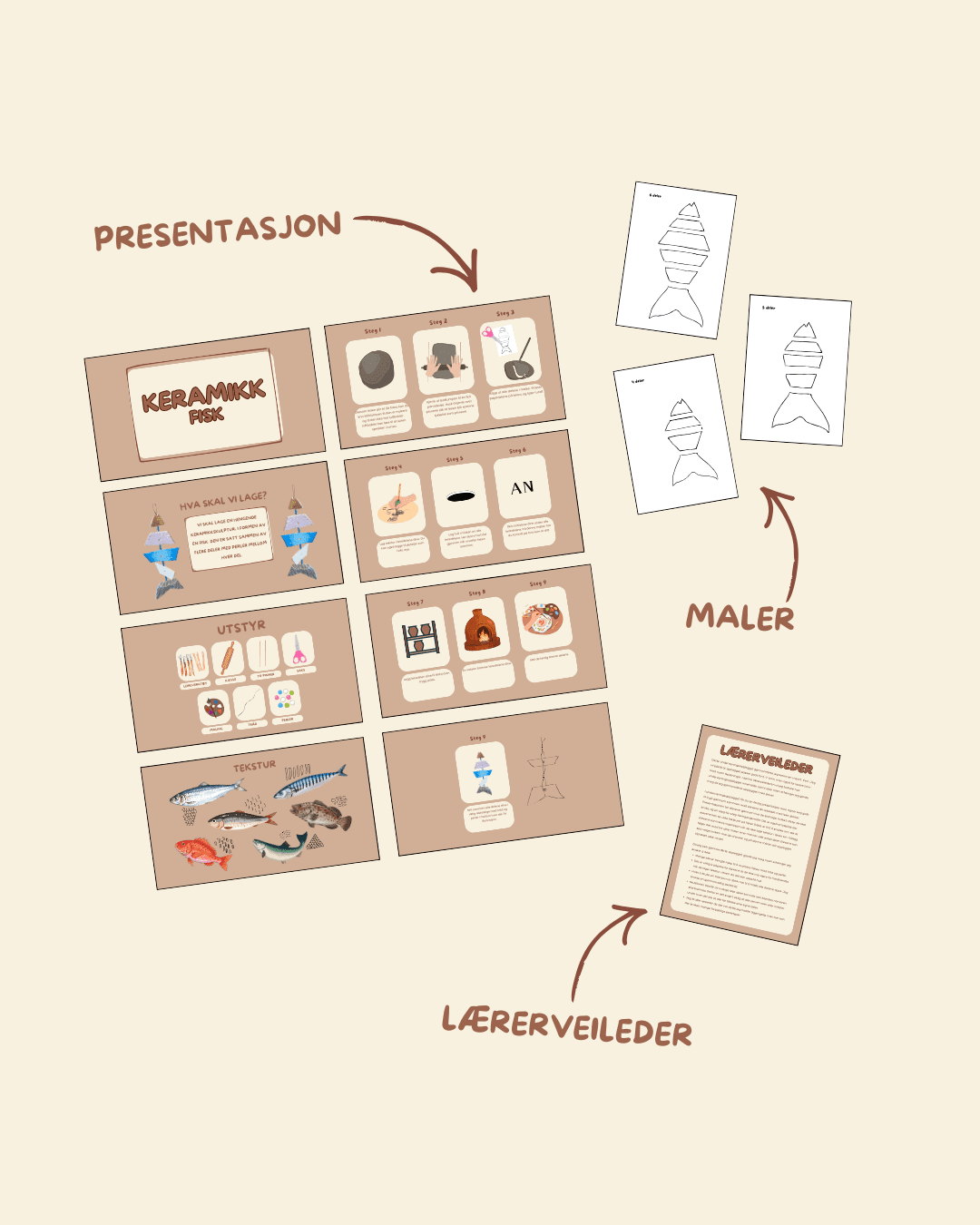 Undervisningsopplegg - Keramikkfisk - Bilde 2