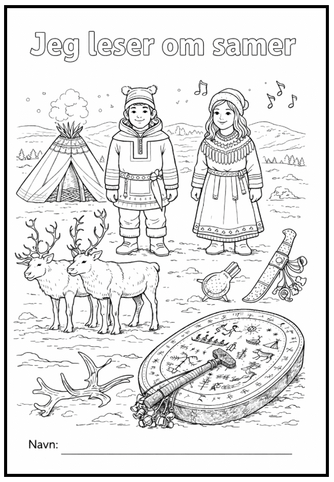 Jeg leser om samer - BM - 1.-2.trinn. - spesialundervisning.