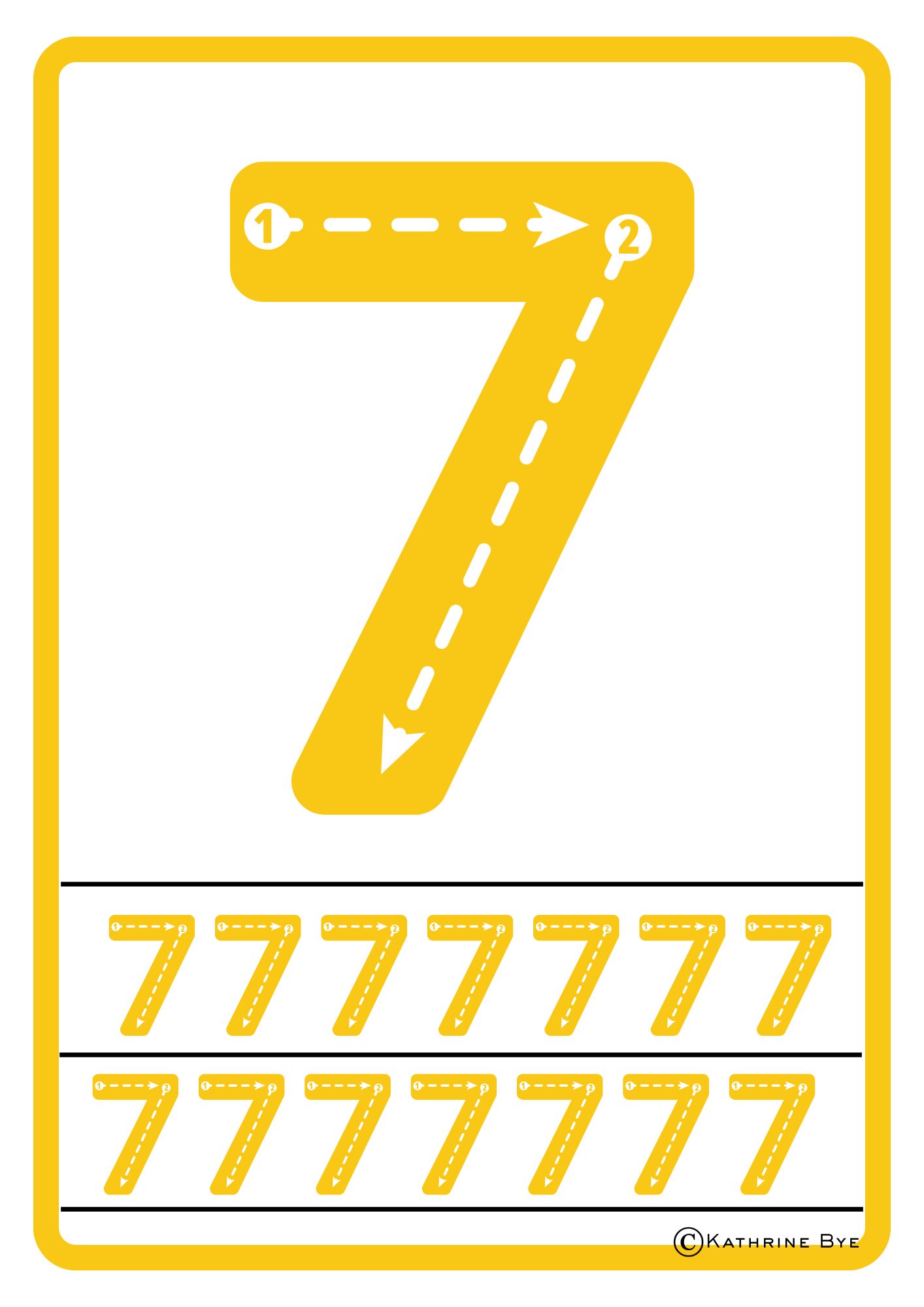 Sporingsark med siffer - 20 sporingsark i farger + 20 sporingsark i svart/hvitt - Bilde 3