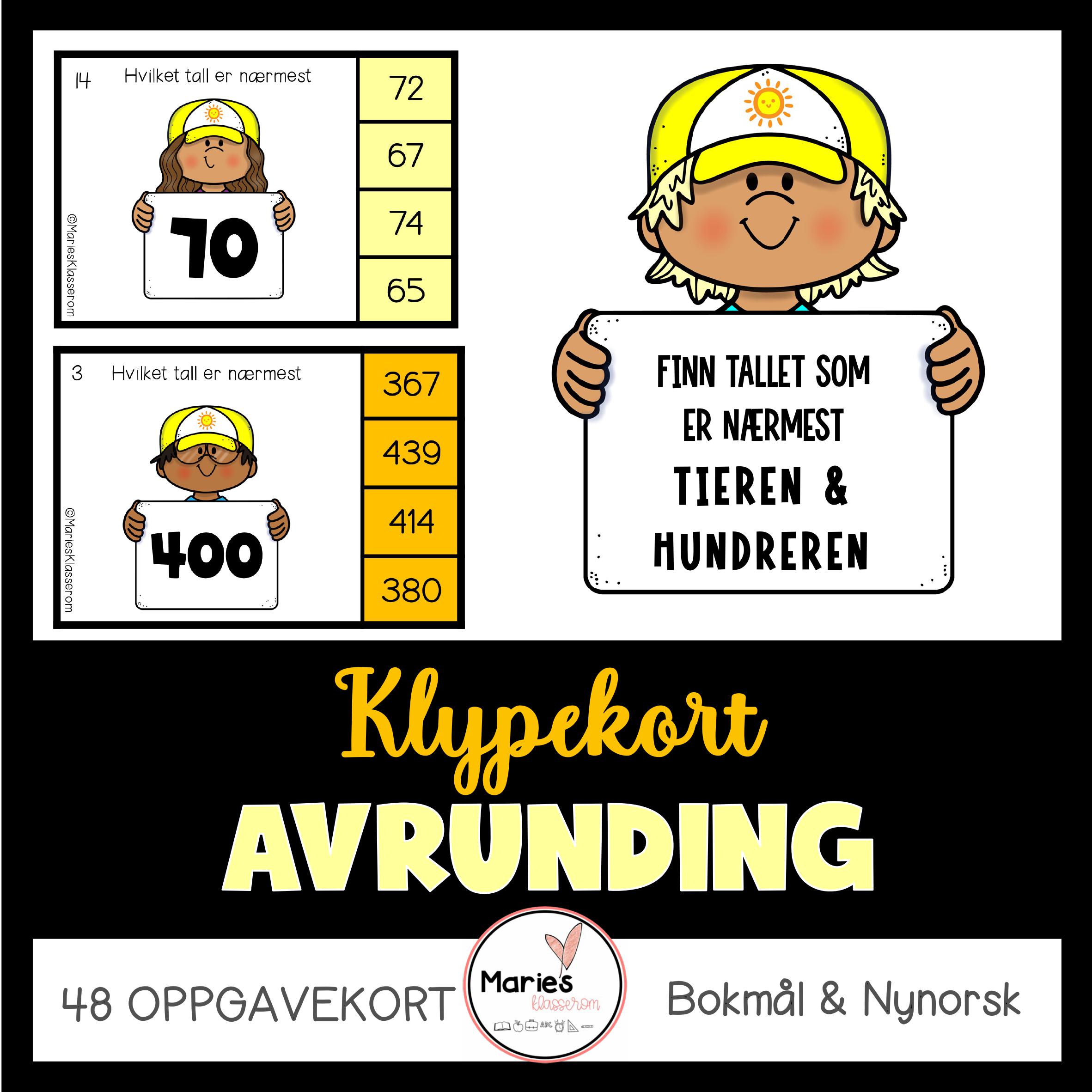 KLYPEKORT AVRUNDING