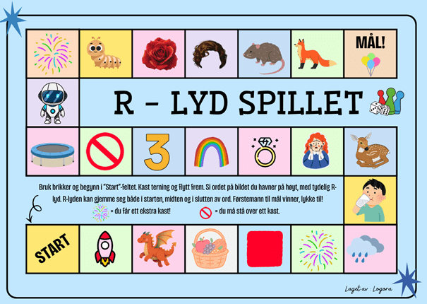 R-lyd spillet