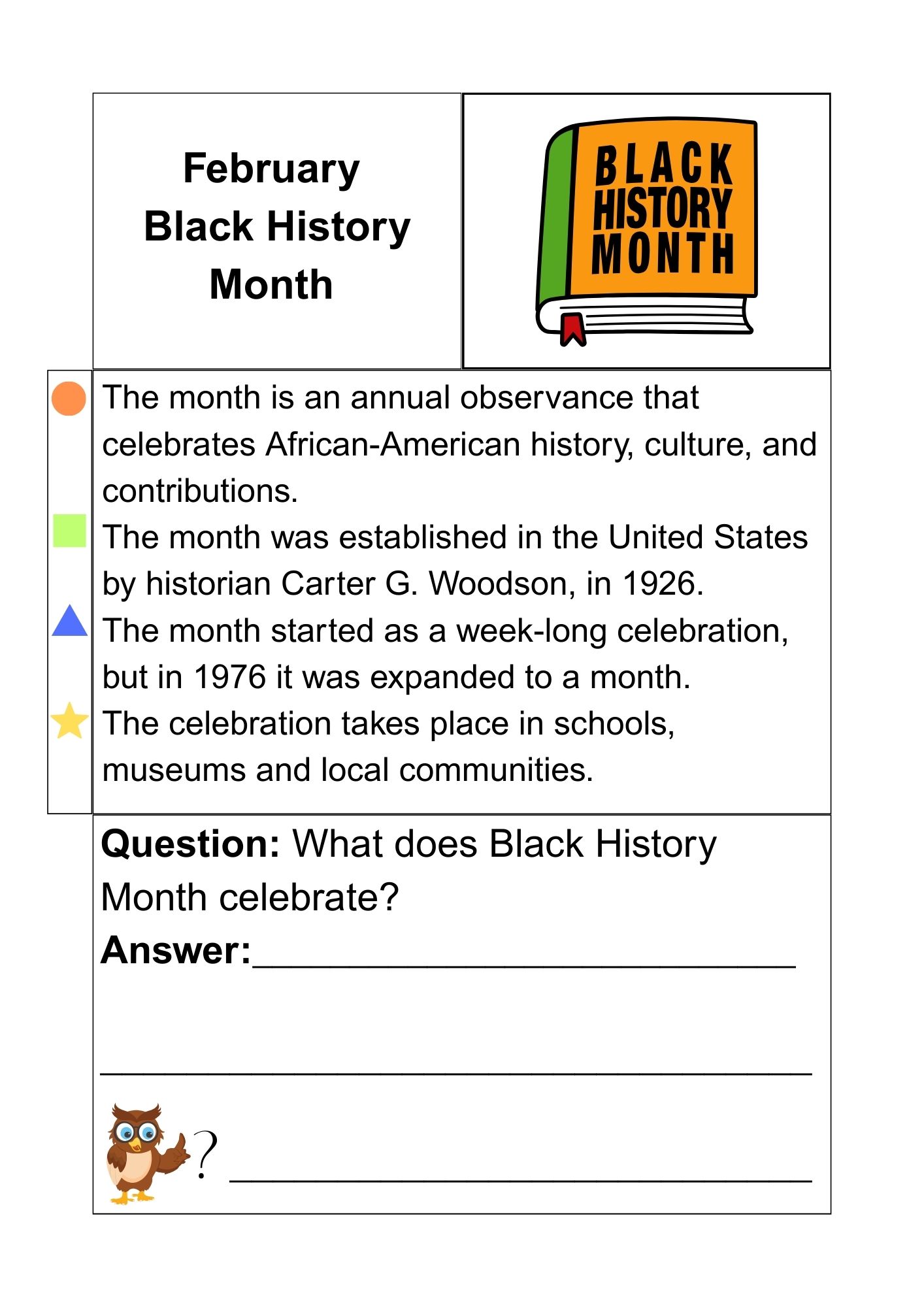 Month of february - factual texts + smal task about anniversaries and cultural and religious events - Bilde 3