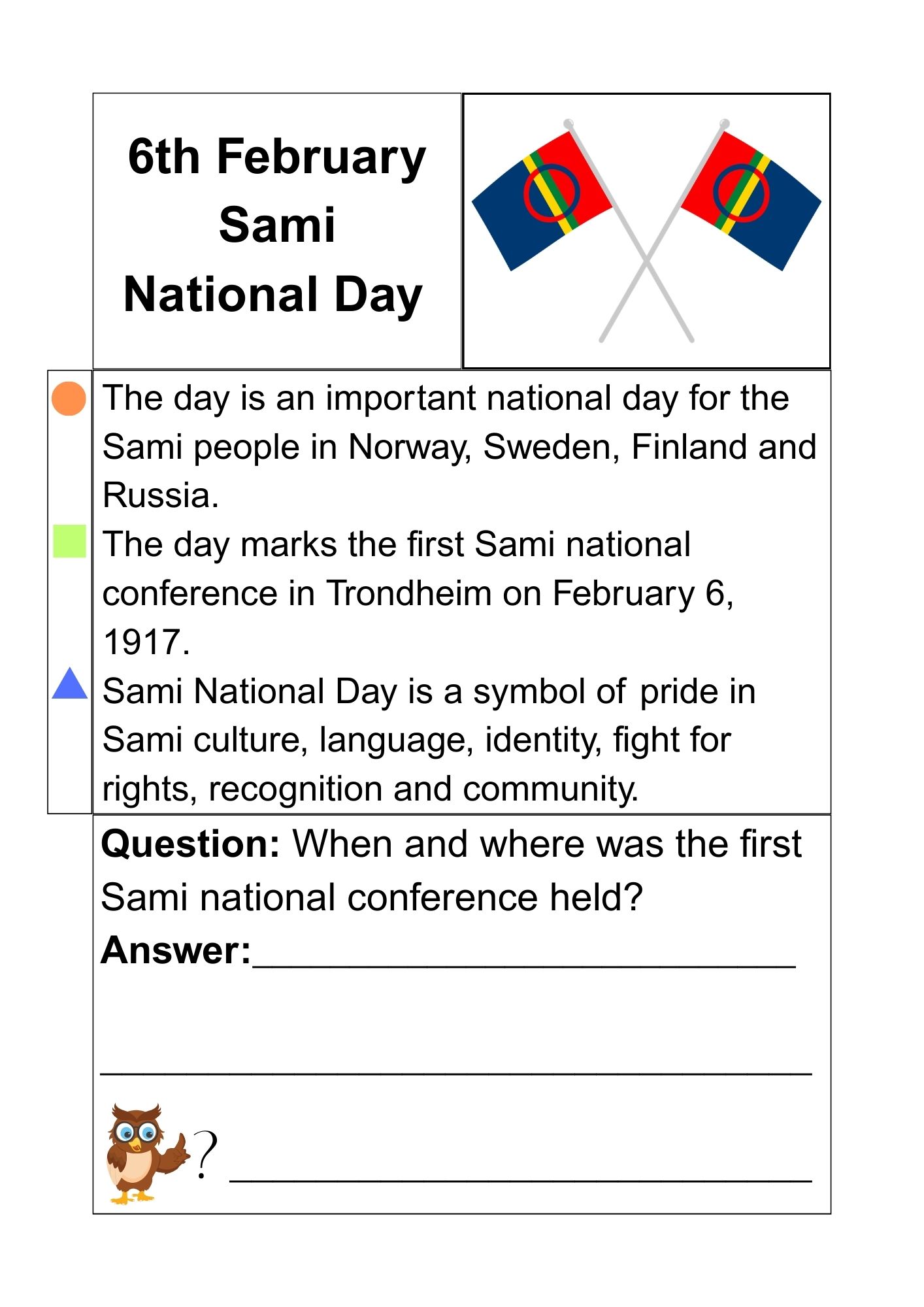 Month of february - factual texts + smal task about anniversaries and cultural and religious events - Bilde 10