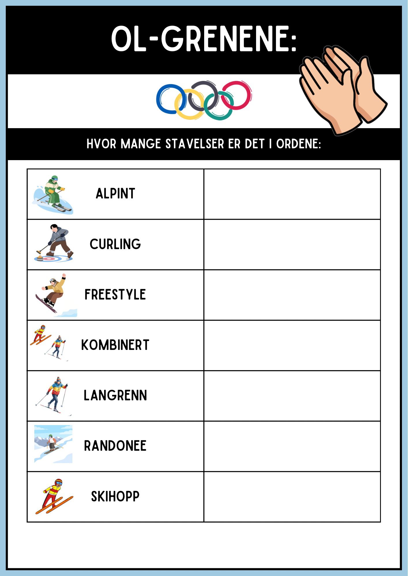 Vinter OL-hefte - Bilde 3