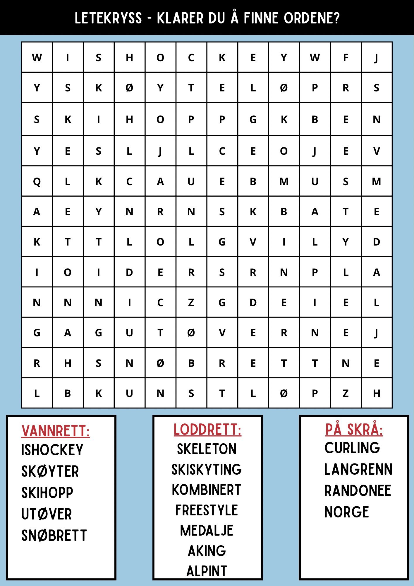 Vinter OL-hefte - Bilde 4