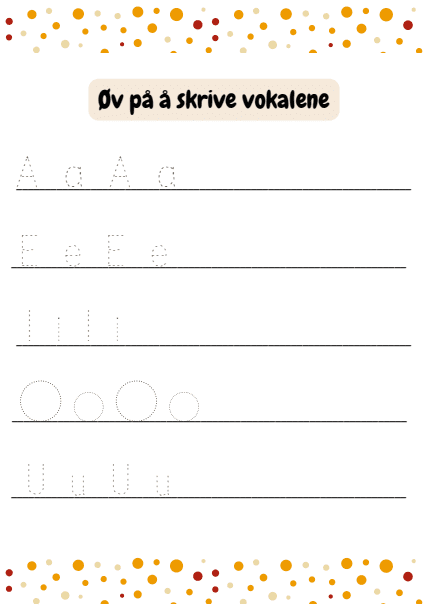 Arbeidshefte om vokalene - Bilde 9