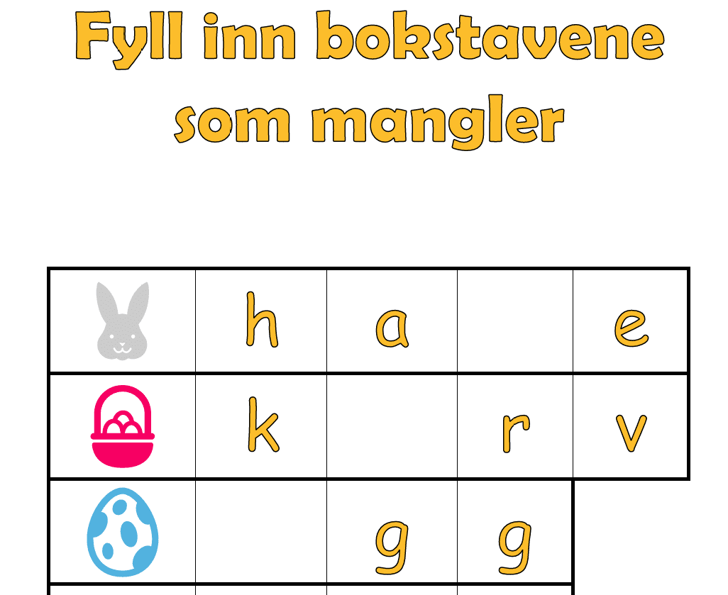 Påske arbeidshefte - Bilde 4