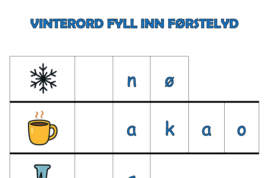 Hefte: Vinter - Bilde 4