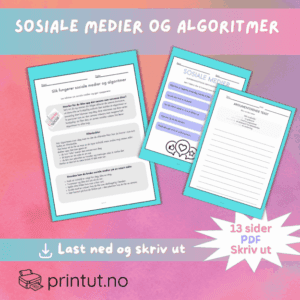 Sosiale medier og algoritmer